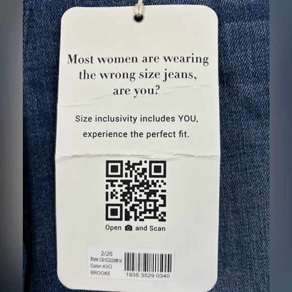 1822 Denim Bootcut Jeans NWT - Picture 7 of 10